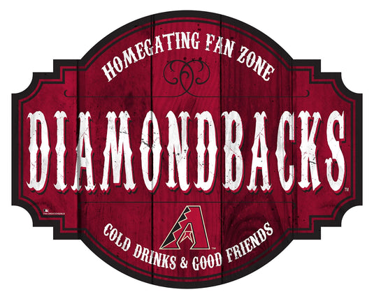 Fan Creations Home Decor Arizona Diamondbacks Homegatiing Tavern 12in Sign