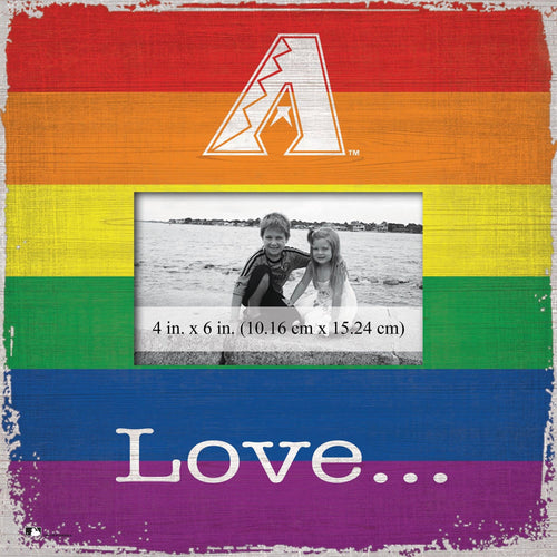 Fan Creations Home Decor Arizona Diamondbacks  Love Pride 10x10 Frame