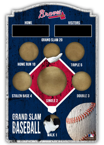 Fan Creations Gameday Games Atlanta Braves Baseball Bean Bag Toss