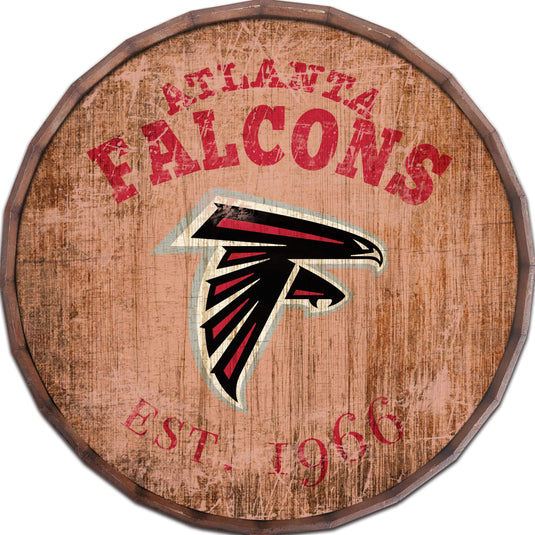 Fan Creations Home Decor Atlanta Falcons  24in Established Date Barrel Top