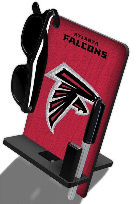 Fan Creations Wall Decor Atlanta Falcons 4 In 1 Desktop Phone Stand