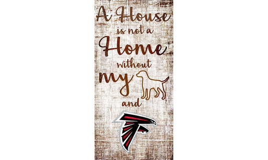 Fan Creations Wall Decor Atlanta Falcons A House Is Not A Home Sign