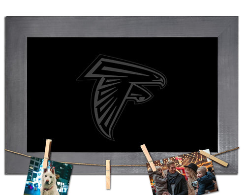 Fan Creations Home Decor Atlanta Falcons   Blank Chalkboard With Frame & Clothespins