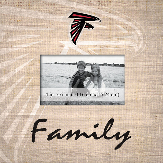 Fan Creations Home Decor Atlanta Falcons  Family Frame