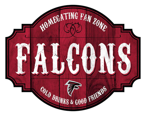 Fan Creations Home Decor Atlanta Falcons Homegating Tavern 12in Sign