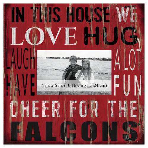Fan Creations Home Decor Atlanta Falcons  In This House 10x10 Frame