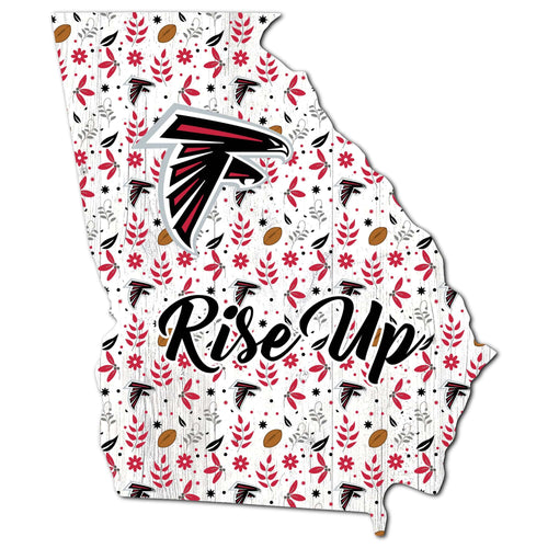 Fan Creations Wall Decor Atlanta Falcons State Sign 12in