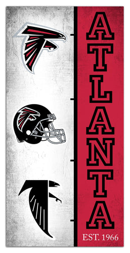 Fan Creations Home Decor Atlanta Falcons Team Logo Progression 6x12