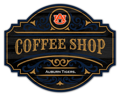 Fan Creations Home Decor Auburn Coffee Tavern Sign 24in