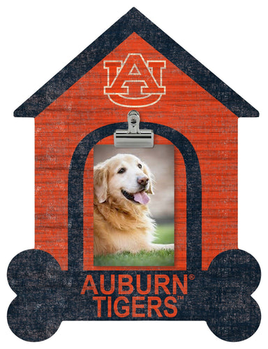 Fan Creations Clip Frame Auburn Dog Bone House Clip Frame