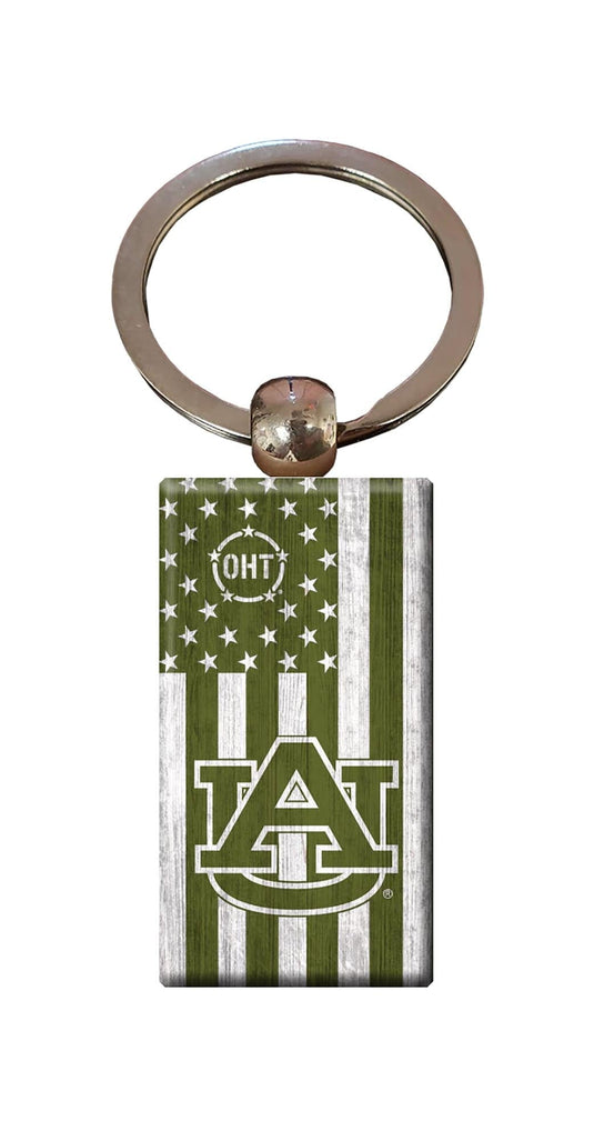 Fan Creations Home Decor Auburn  OHT Flag Keychain