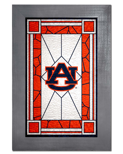 Fan Creations Home Decor Auburn   Stained Glass 11x19