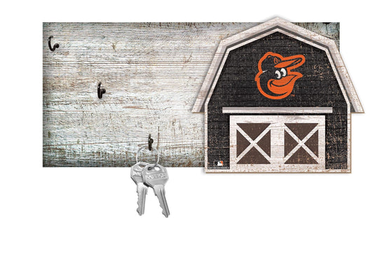 Fan Creations Wall Decor Baltimore Orioles Barn Keychain Holder