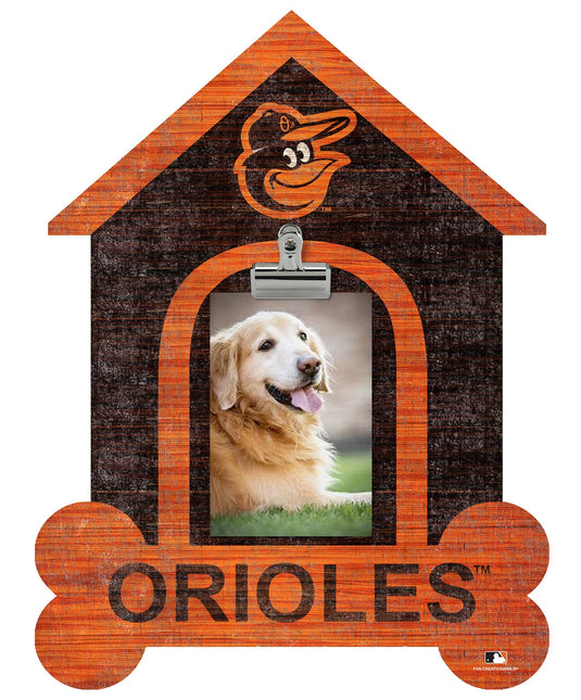Fan Creations Clip Frame Baltimore Orioles Dog Bone House Clip Frame