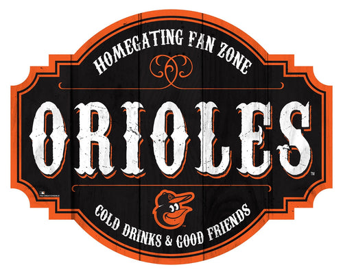 Fan Creations Home Decor Baltimore Orioles Homegating Tavern 12in Sign