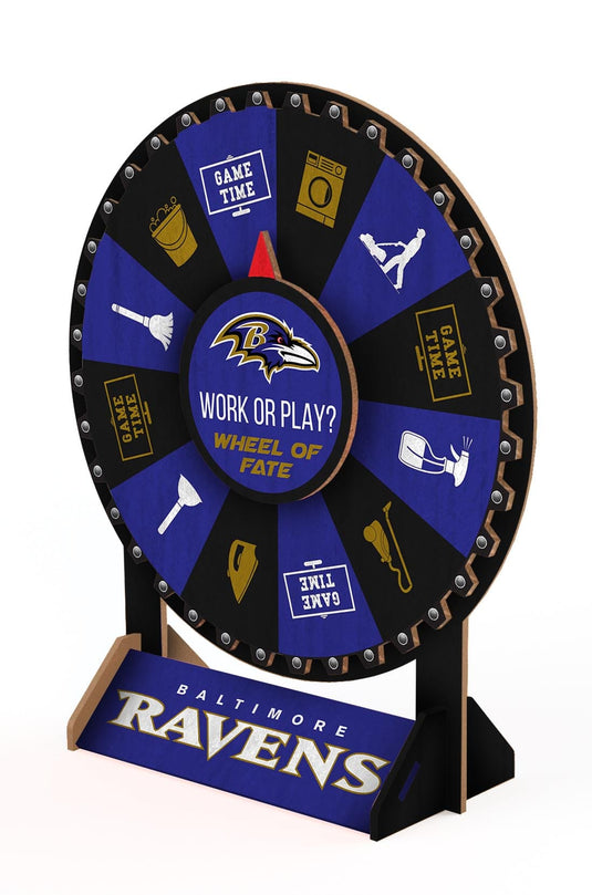 Fan Creations Desktop Baltimore Ravens Wheel of Fate