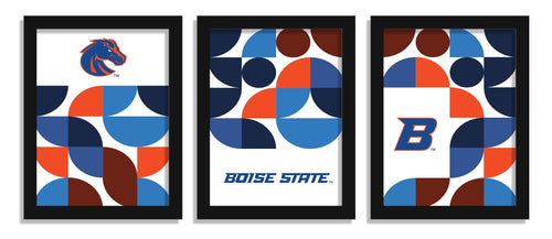 Fan Creations Home Decor Boise State Color Pop 12x16 (set of 3)