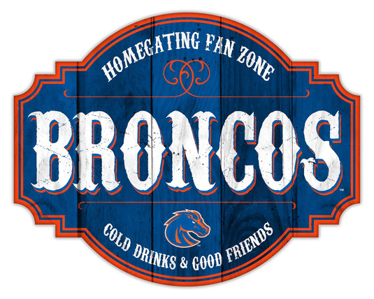 Fan Creations Home Decor Boise State Homegating Tavern 24in Sign
