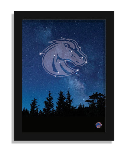 Fan Creations Home Decor Boise State in The Stars 12x16