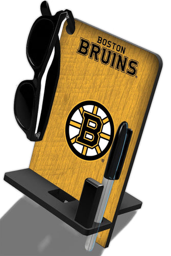 Fan Creations Wall Decor Boston Bruins 4 In 1 Desktop Phone Stand