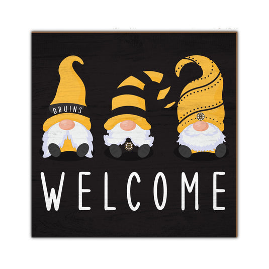 Fan Creations Home Decor Boston Bruins   Welcome Gnomes