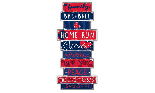 Fan Creations Wall Decor Boston Red Sox Celebration Stack 24" Sign