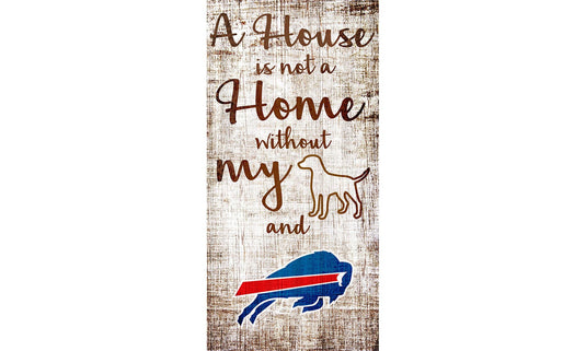 Fan Creations Wall Decor Buffalo Bills A House Is Not A Home Sign