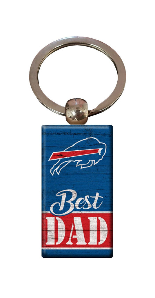 Fan Creations Home Decor Buffalo Bills  Best Dad Keychain
