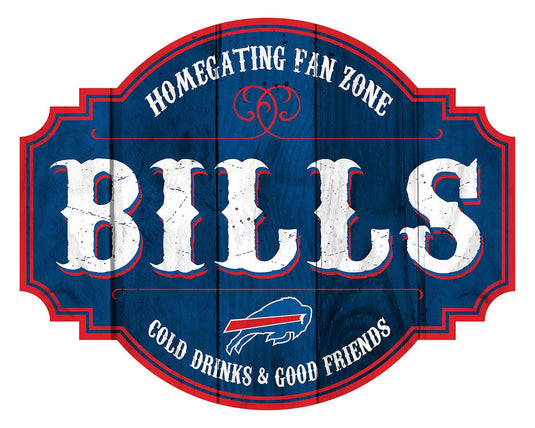 Fan Creations Home Decor Buffalo Bills Homegating Tavern 24in Sign