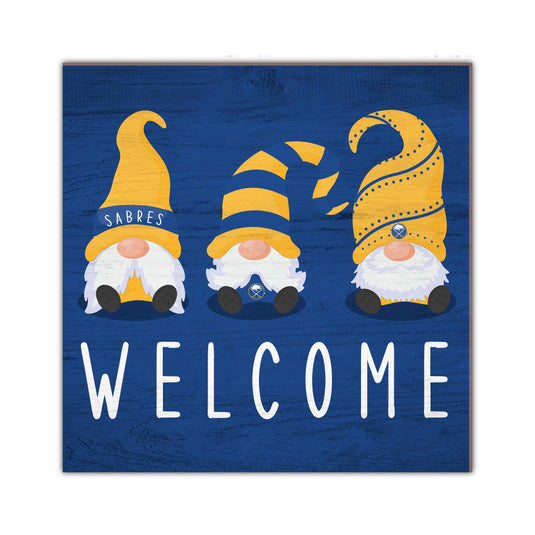 Fan Creations Home Decor Buffalo Sabres   Welcome Gnomes