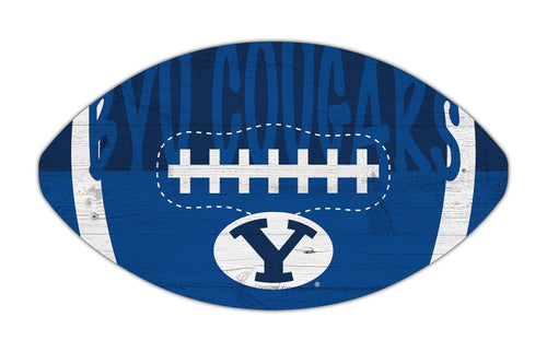 Fan Creations Home Decor BYU City Football 12in