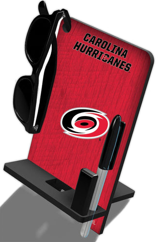 Fan Creations Wall Decor Carolina Hurricanes 4 In 1 Desktop Phone Stand