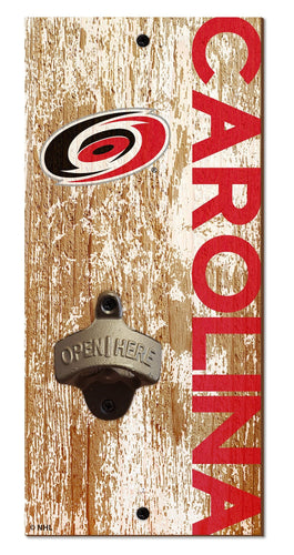 Fan Creations Home Decor Carolina Hurricanes  Bottle Opener