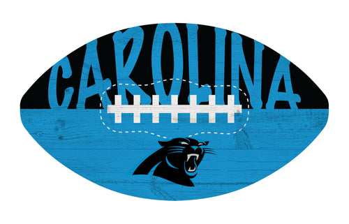 Fan Creations Home Decor Carolina Panthers City Football 12in