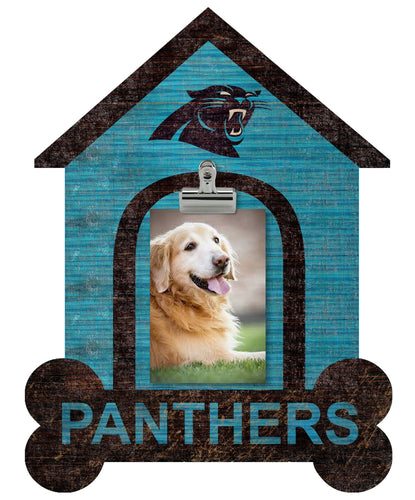 Fan Creations Clip Frame Carolina Panthers Dog Bone House Clip Frame