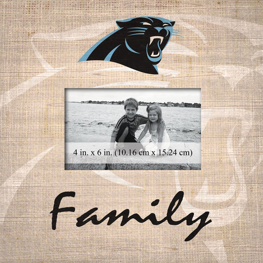 Fan Creations Home Decor Carolina Panthers  Family Frame