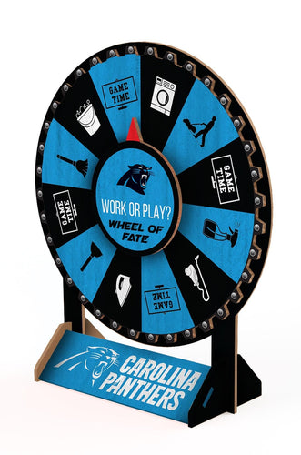 Fan Creations Desktop Carolina Panthers Wheel of Fate