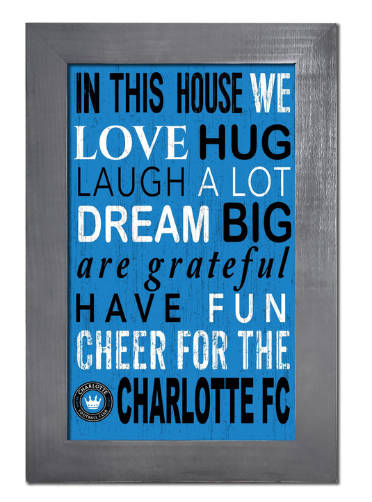 Fan Creations Home Decor Charolette FC   Color In This House 11x19 Framed