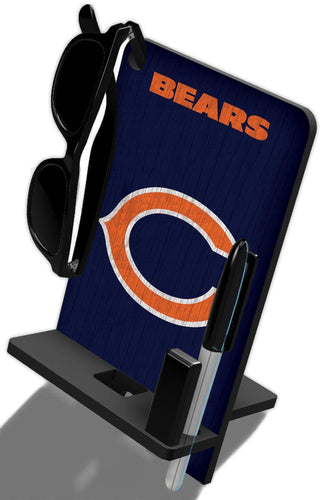 Fan Creations Wall Decor Chicago Bears 4 In 1 Desktop Phone Stand