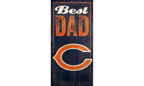 Fan Creations Wall Decor Chicago Bears Best Dad Sign
