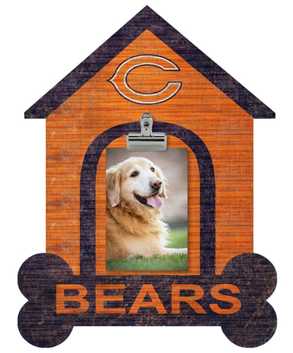 Fan Creations Clip Frame Chicago Bears Dog Bone House Clip Frame