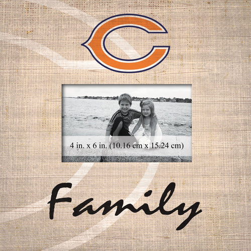 Fan Creations Home Decor Chicago Bears  Family Frame