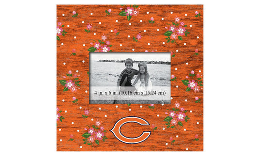 Fan Creations 10x10 Frame Chicago Bears Floral 10x10 Frame