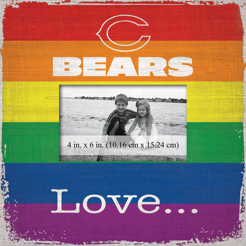 Fan Creations Home Decor Chicago Bears  Love Pride 10x10 Frame