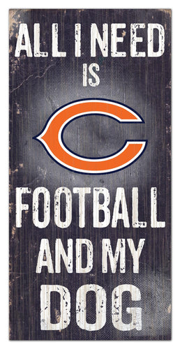 Fan Creations 6x12 Sign Chicago Bears My Dog 6x12 Sign