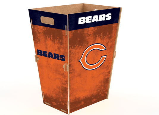 Fan Creations Chicago Bears Team Color Waste Can