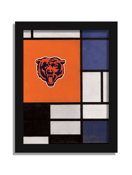 Fan Creations Wall Decor Chicago Bears Team Composition 12x16