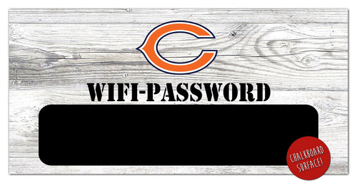 Fan Creations 6x12 Horizontal Chicago Bears Wifi Password 6x12 Sign