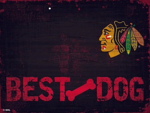 Fan Creations Desktop Stand Chicago Blackhawks Best Dog Clip Frame