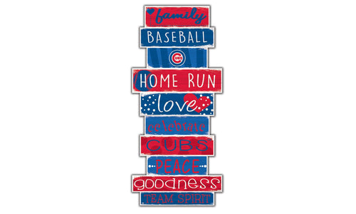 Fan Creations Wall Decor Chicago Cubs Celebration Stack 24